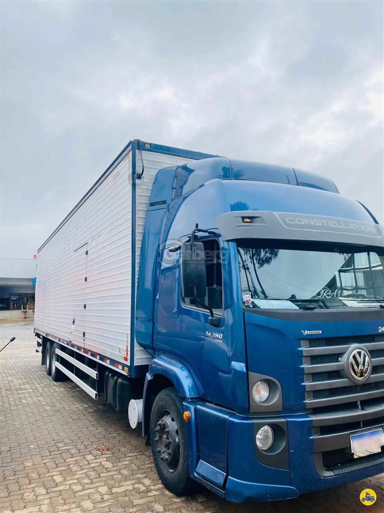 CAMINHAO VOLKSWAGEN VW 24280 Baú Furgão Truck 6x2 Garberg Transportes e Logística PASSO FUNDO RIO GRANDE DO SUL RS